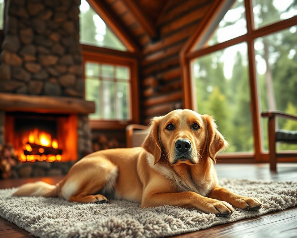Dog Safety in Log Cabin Environments