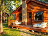 log cabins dog friendly