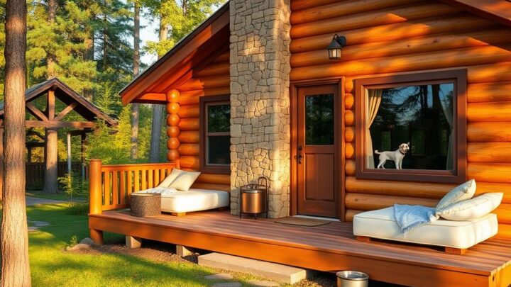 Dog Friendly Log Cabins