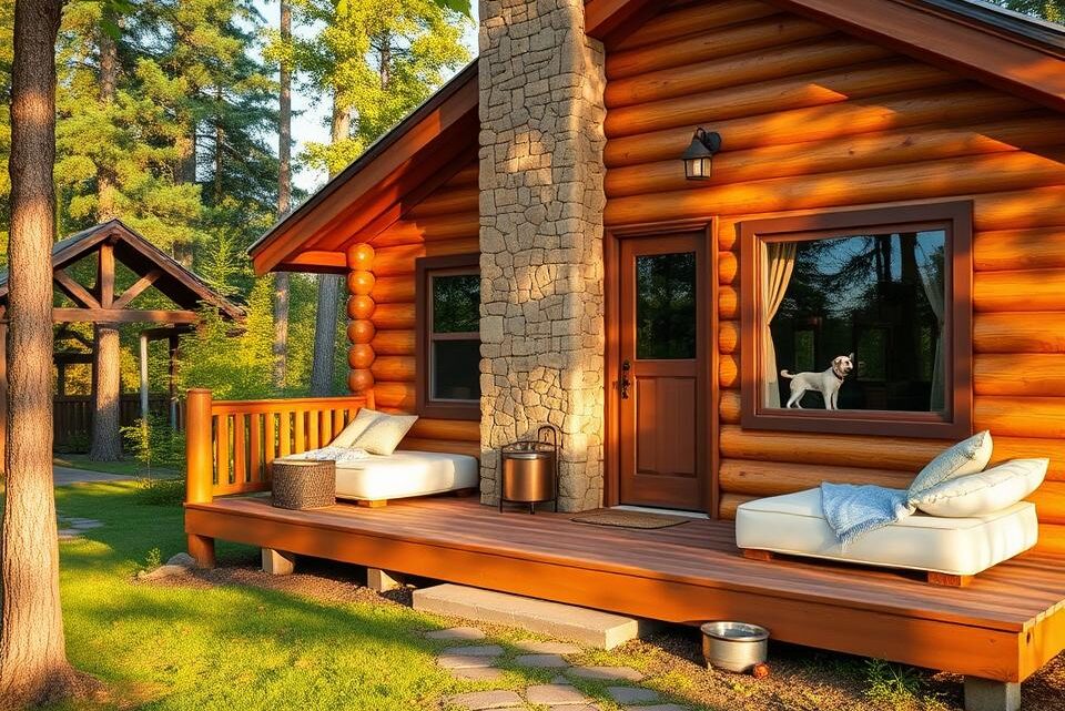 Dog Friendly Log Cabins