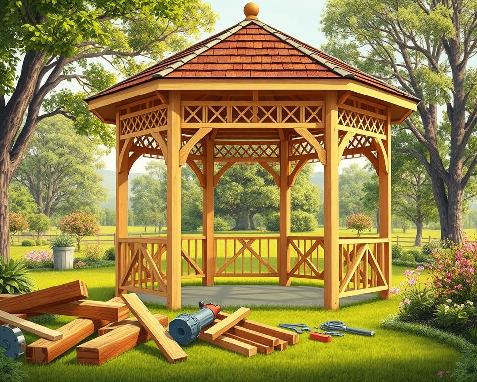 DIY gazebo cost UK DIY gazebo cost UK
