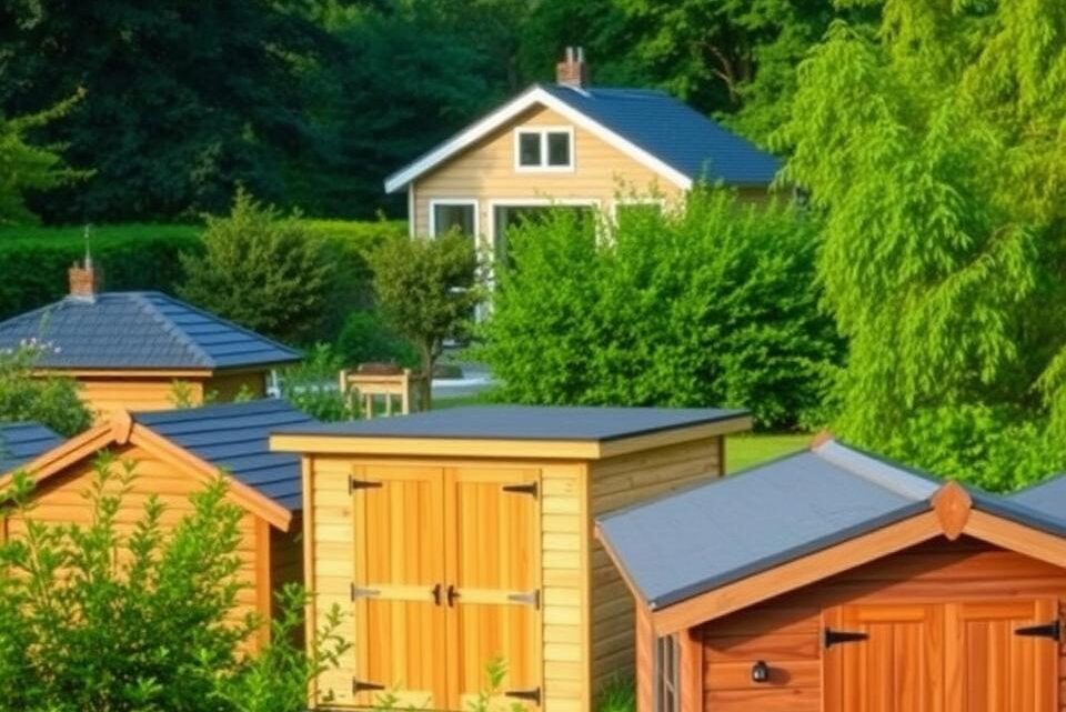 Garden Sheds: Explore Roof Designs & Styles