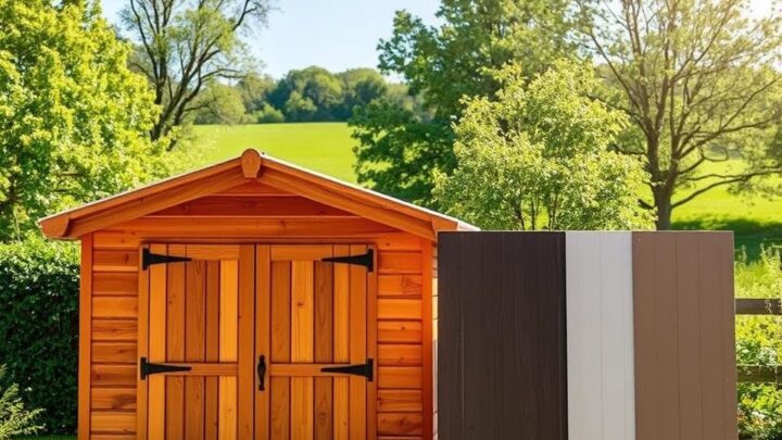 Choosing the Right Shed Cladding for You