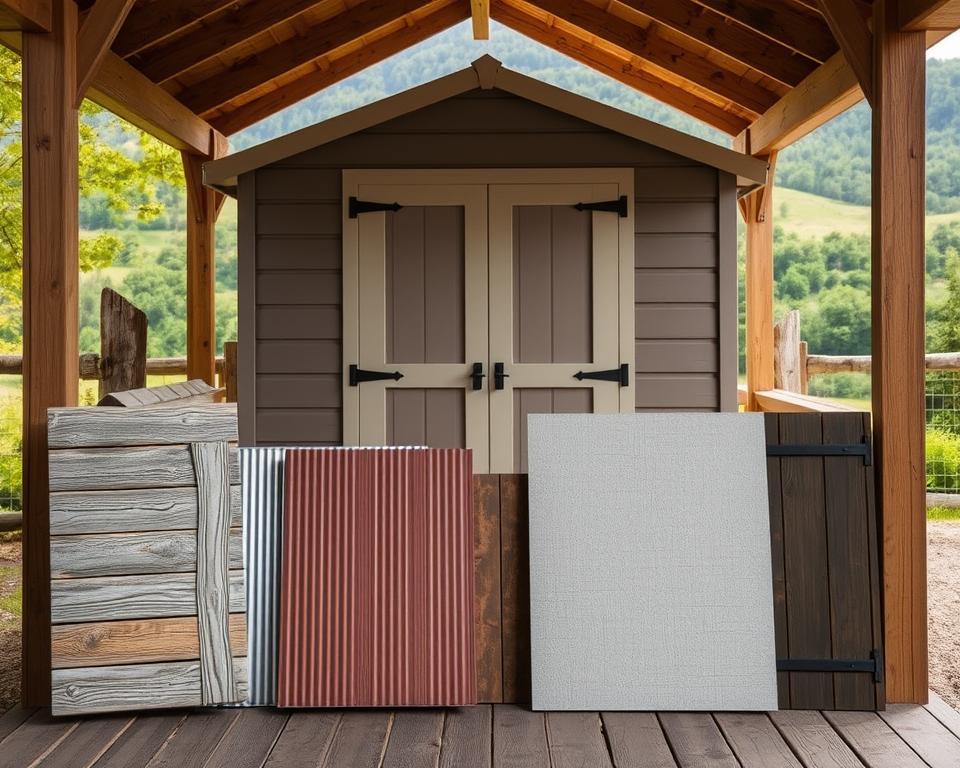 choose shed cladding