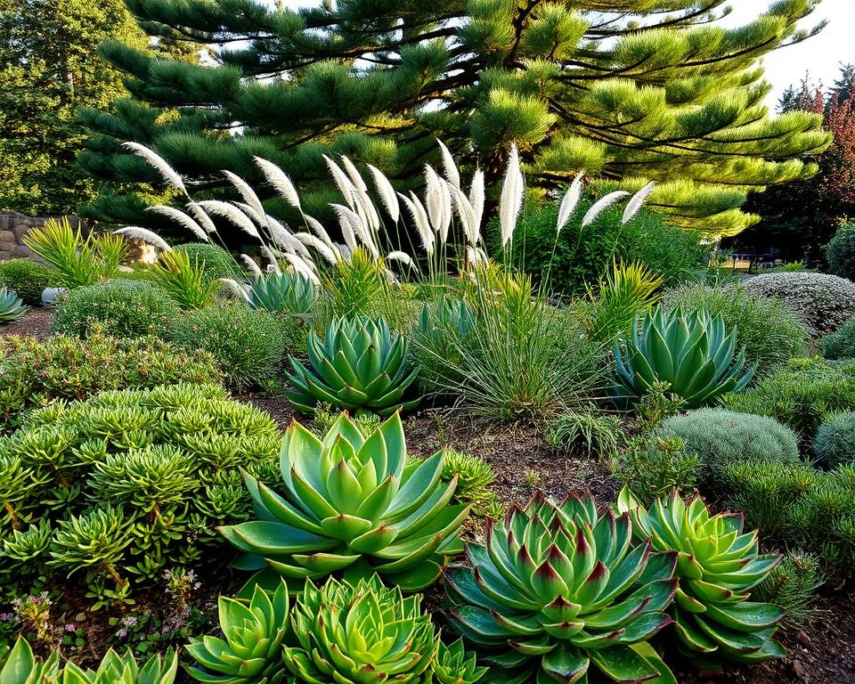cold-hardy plants outside