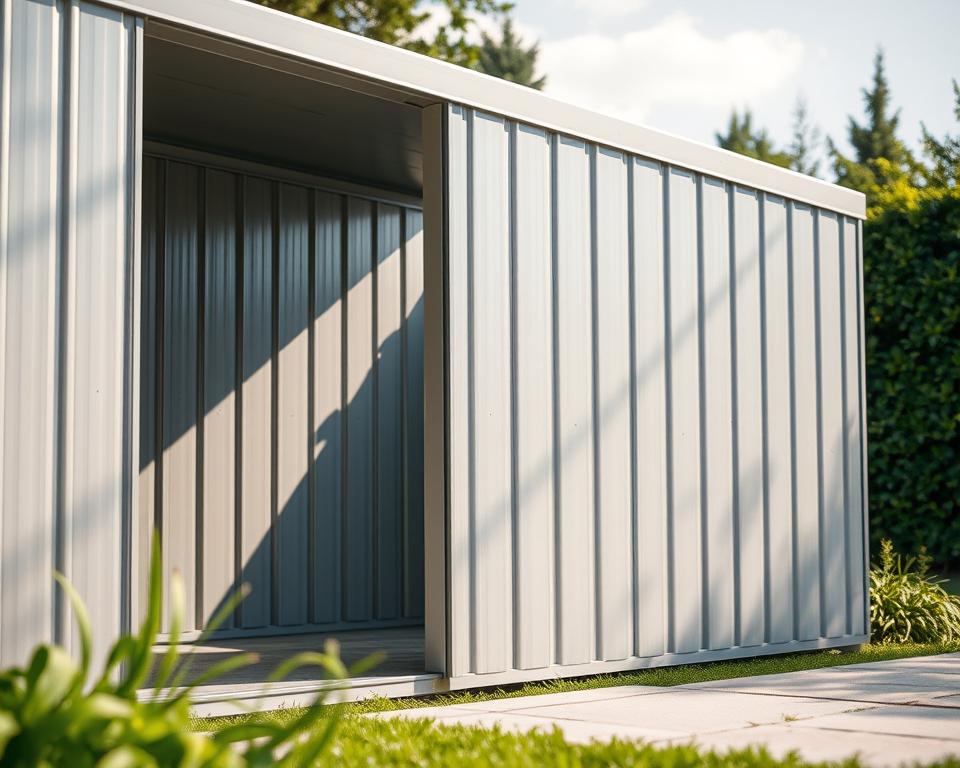 corrosion-resistant shed