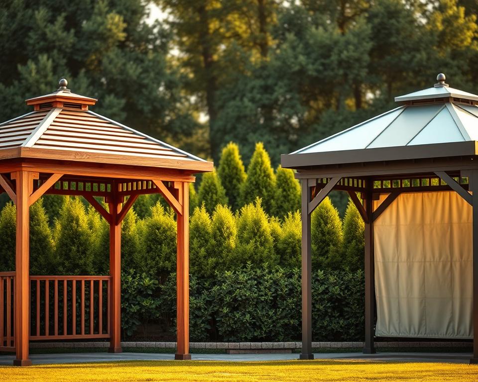 gazebo materials comparison gazebo materials comparison