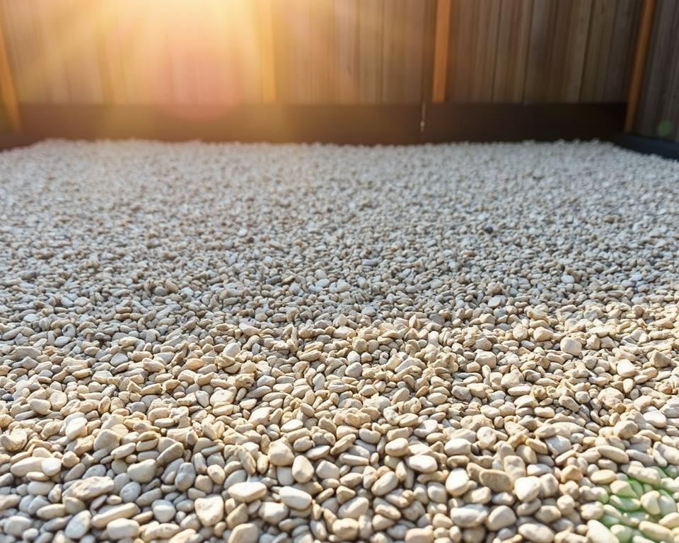 gravel shed base