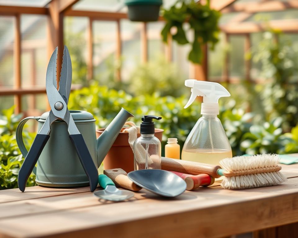 greenhouse cleaning tools