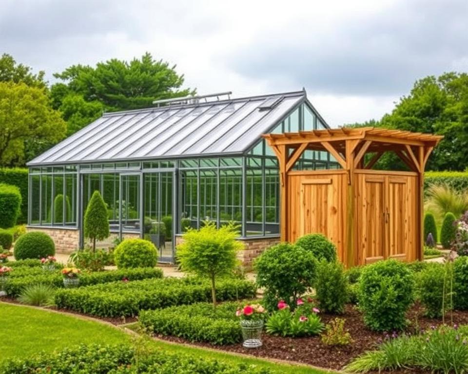 greenhouse wind shelter UK