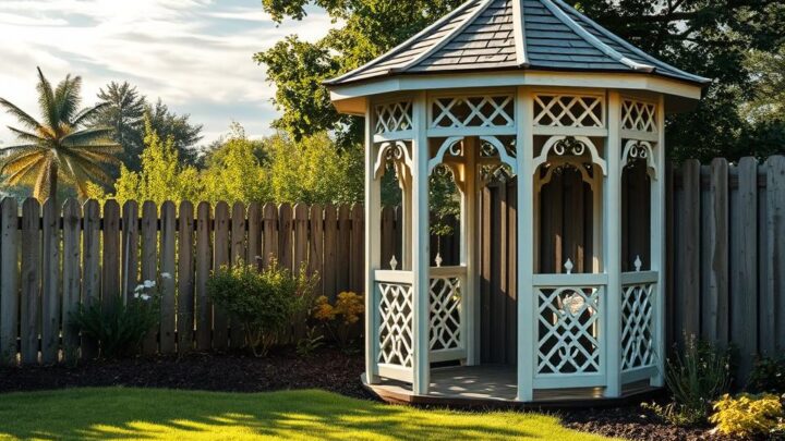 UK Gazebo Placement Rules: Proximity to Fences