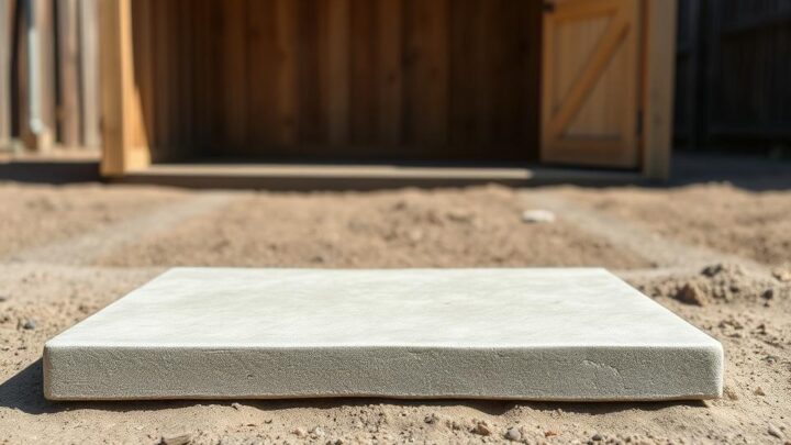 Step-by-Step Guide: Build a Concrete Shed Base