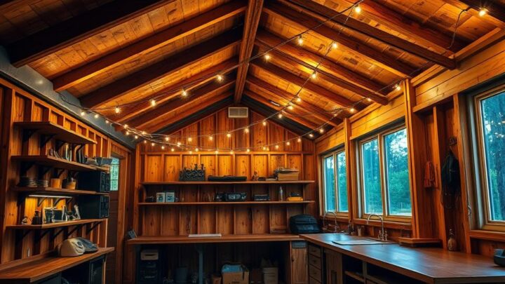 Innovative Lights for Sheds Ideas & Solutions