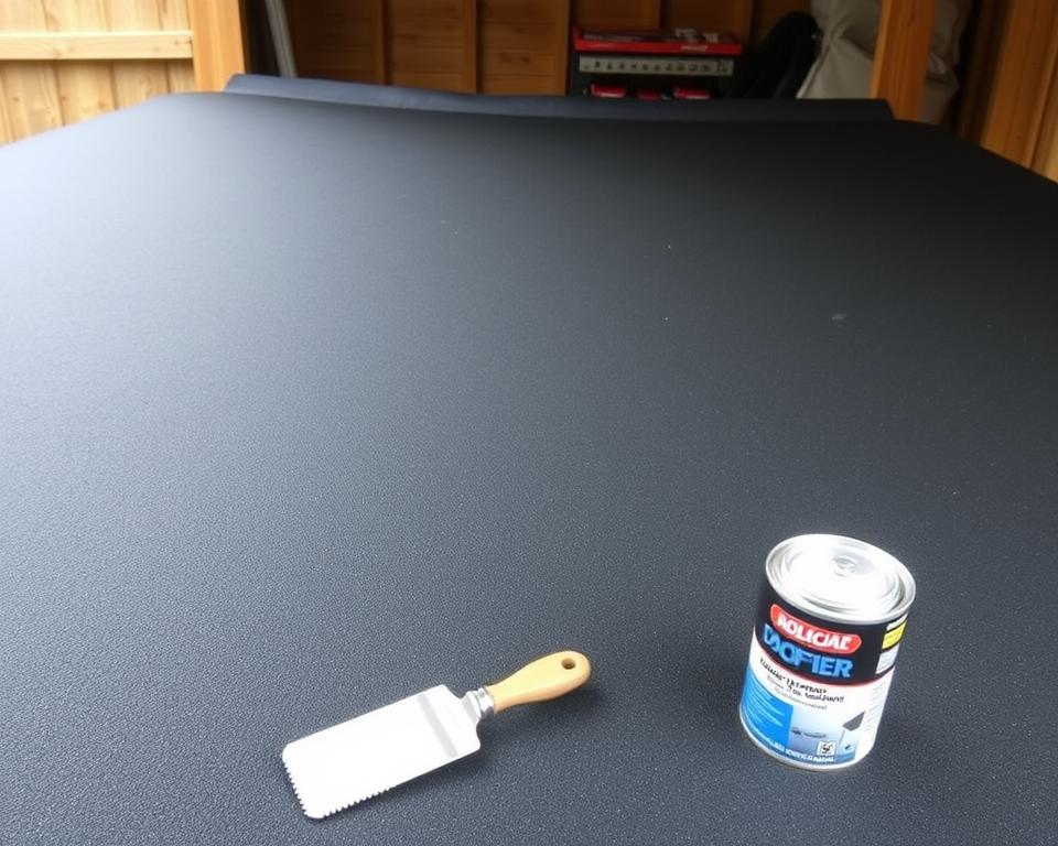 maintain shed roof felt