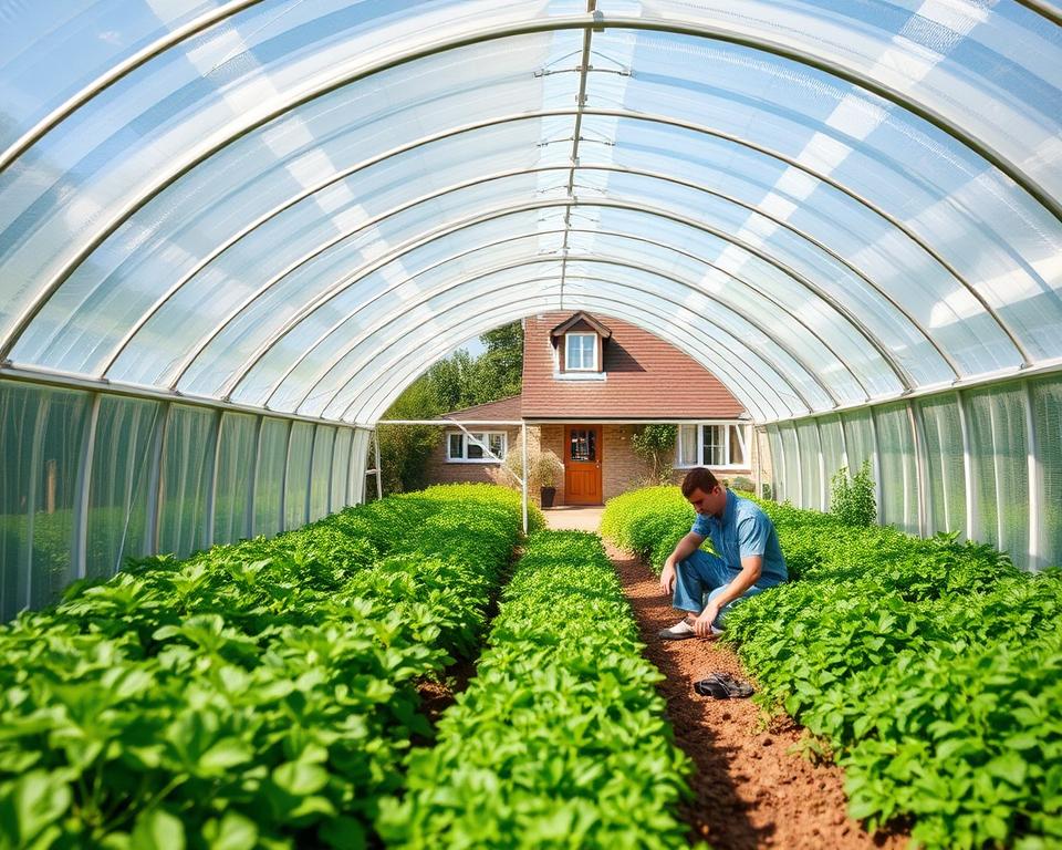 polytunnel cost UK