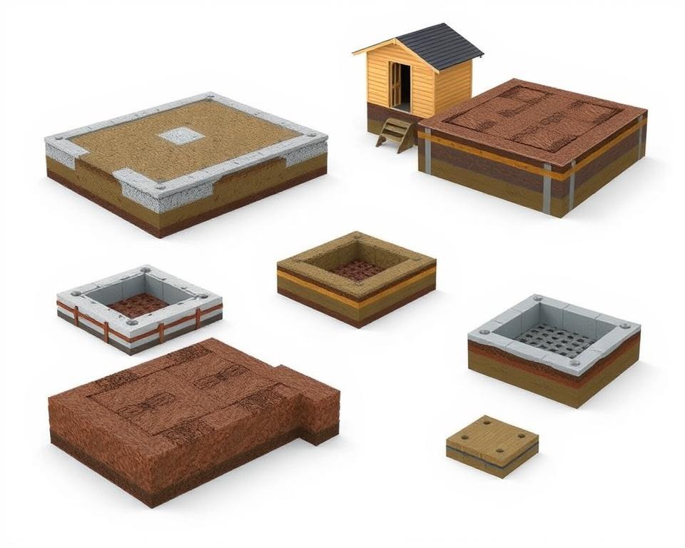 shed foundation types