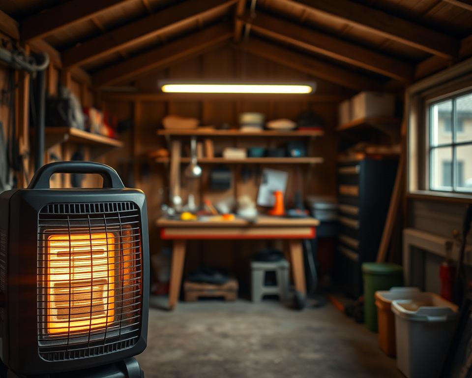 shed heater running costs