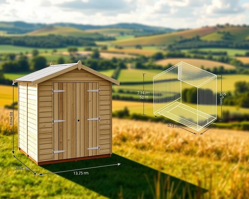 shed height limits England