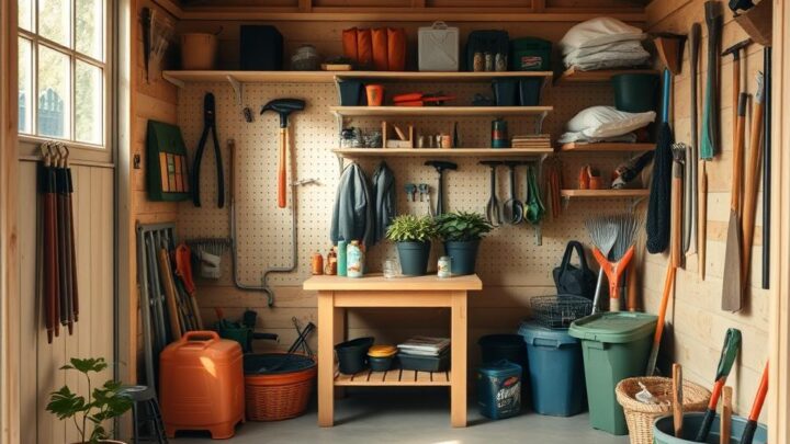 Efficient Shed Organisation Tips for UK Homes