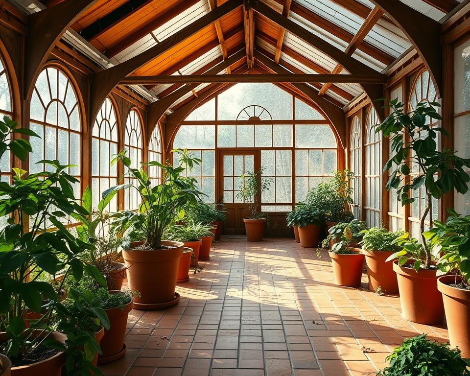 thermal mass greenhouse