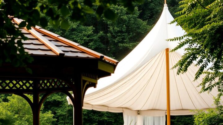 Gazebo vs Marquee: Key Differences Explained