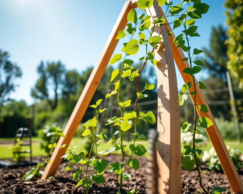 A-frame trellis A-frame trellis