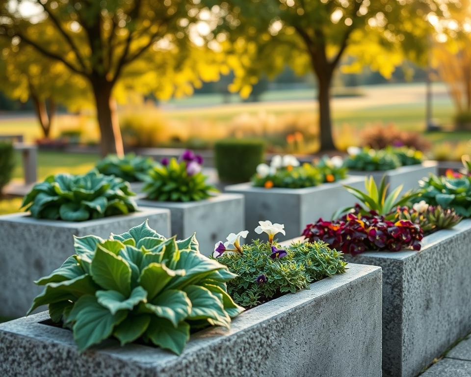 Concrete Blocks for Gardening