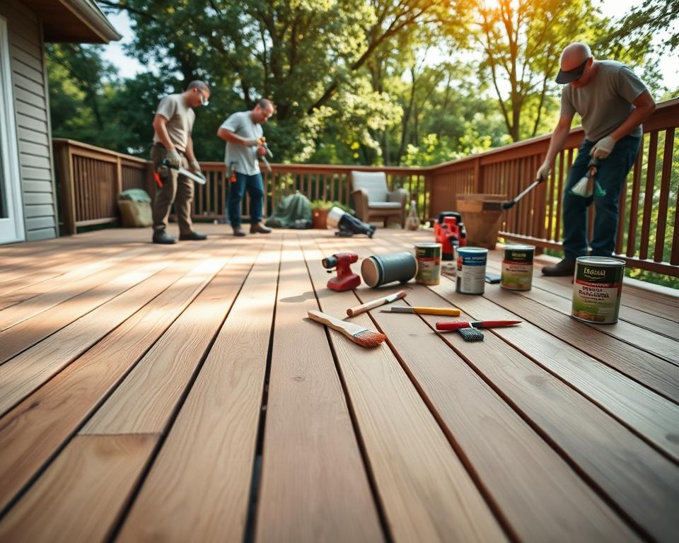 Deck maintenance and wood preservation techniques Deck maintenance and wood preservation techniques