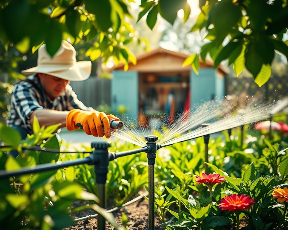 Garden Irrigation Maintenance