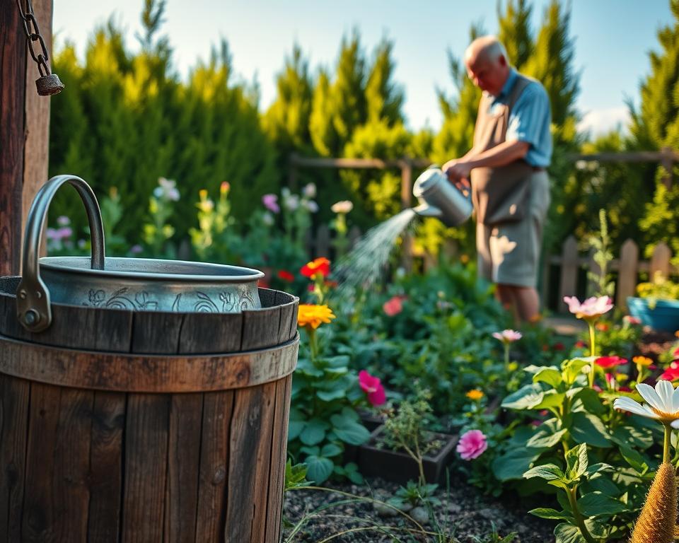 Traditional Garden Watering Methods