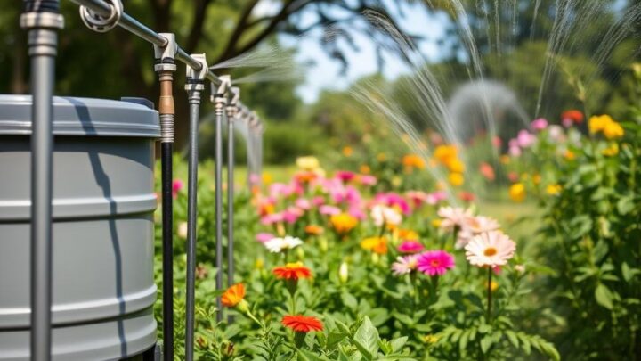 What is the best watering system for a garden?
