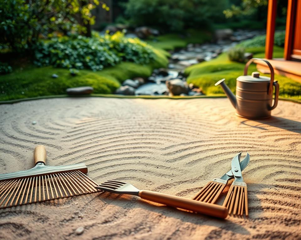 Zen garden maintenance tools