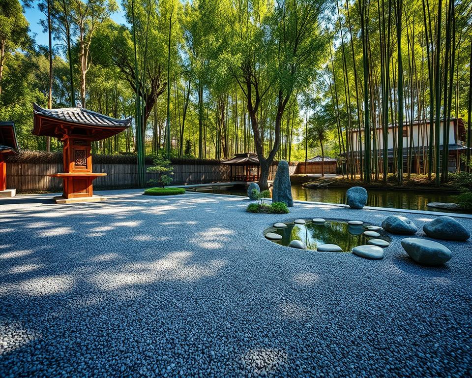 Zen garden structures