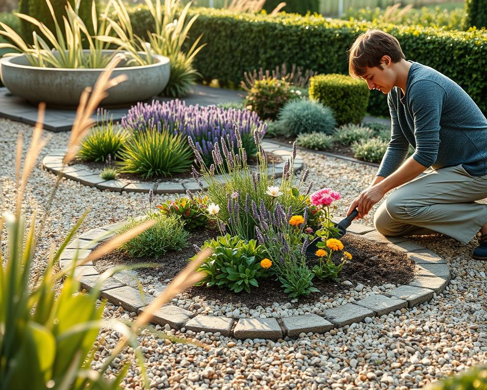 gravel garden maintenance