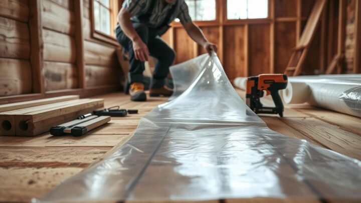 Moisture Barrier for the Floor of a Wooden Summer House Guide