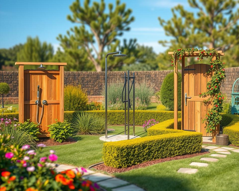 types of garden showers types of garden showers