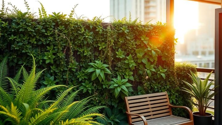 How to Use a Vertical Garden for Privacy