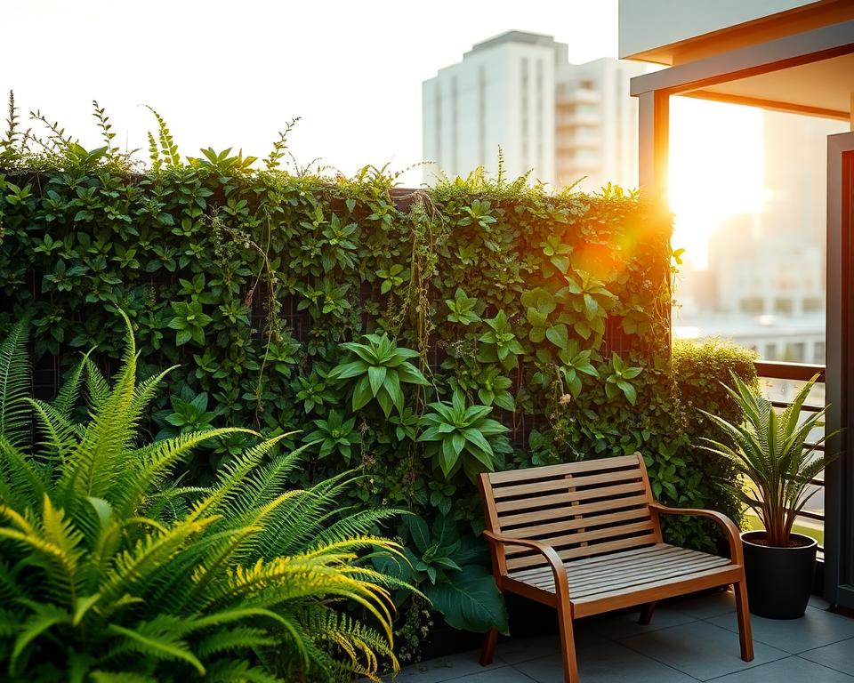 How to Use a Vertical Garden for Privacy