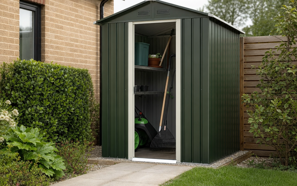 Access Planning for Compact Metal Garden Sheds