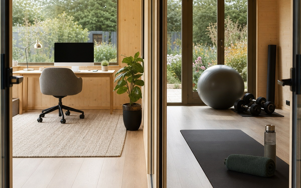 Floor care planning for timber garden rooms used in different ways