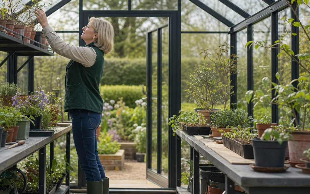 Headroom, Reach and Working Comfort in a Walk-In Greenhouse