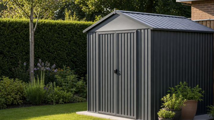 Heat Exposure and Clearance Planning for Metal Garden Storage
