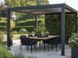 How to Plan a Garden Dining Pergola with Screening and Planting – Guide to Planning a garden dining pergola with screening and planting