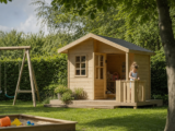 How to Plan a Safe Wooden Playhouse for the Garden – Guide to Choosing and siting a children's wooden garden playhouse