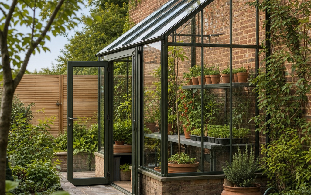 How to plan a tall wall greenhouse for compact garden growing