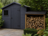 How to Plan Log Storage Beside a Garden Shed – Guide to Planning log storage beside an enclosed garden shed