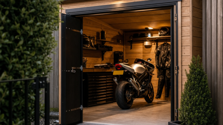 Layered Security Considerations for Garden Motorcycle Storage