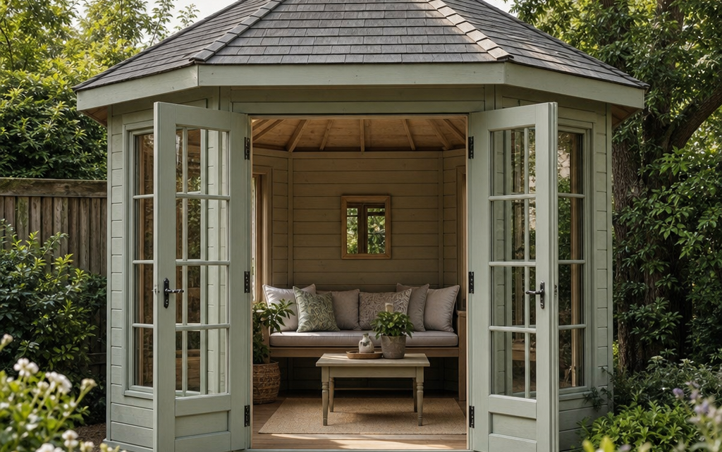 Planning a Timber Summerhouse with an Octagonal Footprint