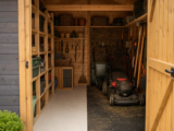 Planning Clean and Dirty Zones Inside a Timber Cabin Shed – Guide to Separating clean storage from dirty garden machinery inside a timber cabin shed