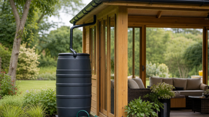 Planning Rainwater Runoff Around Freestanding Garden Gazebos